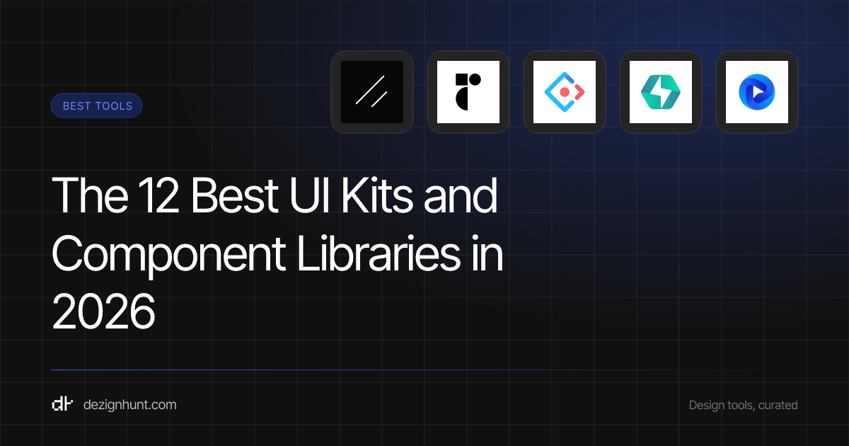 The 12 Best UI Kits and Component Libraries in 2026 — DezignHunt