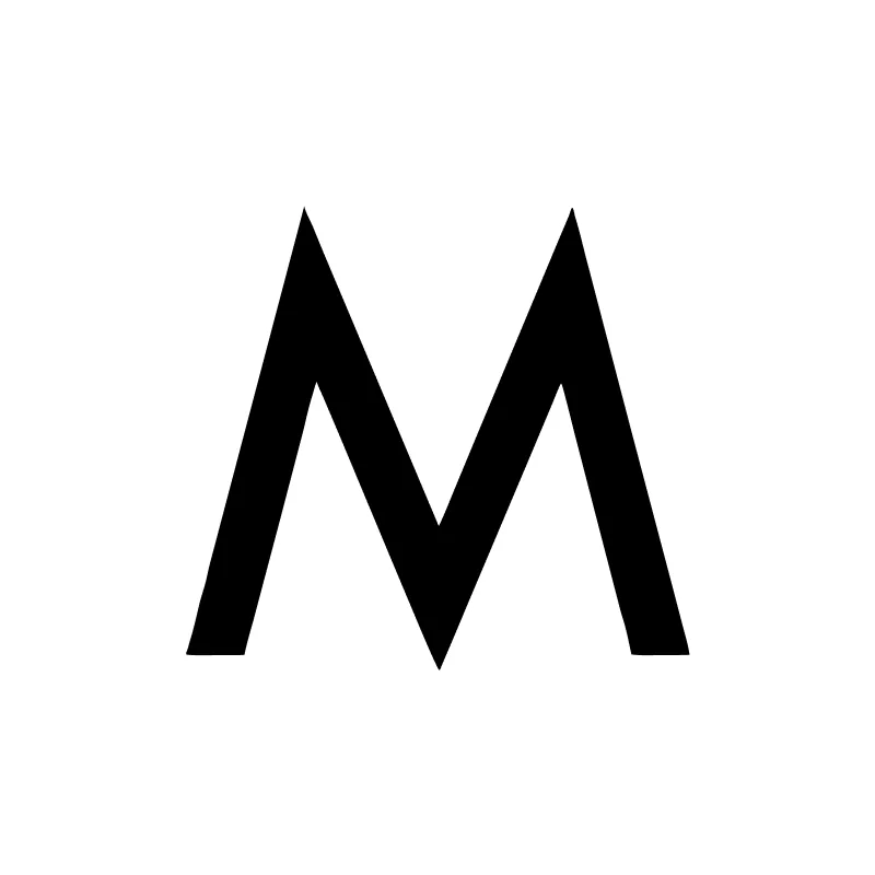 Milled logo