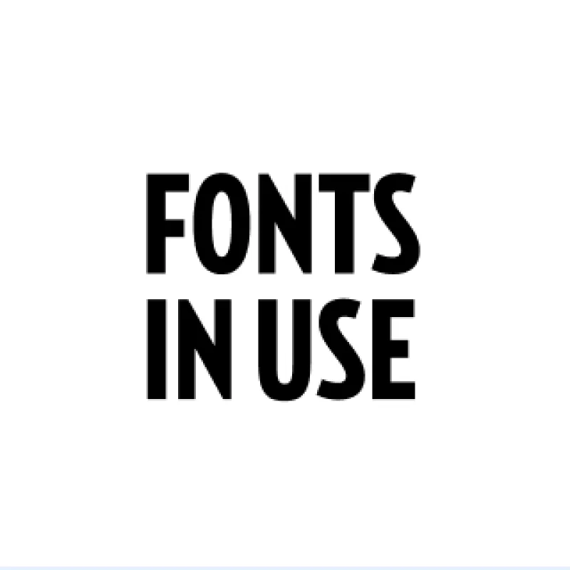 Fonts In Use logo